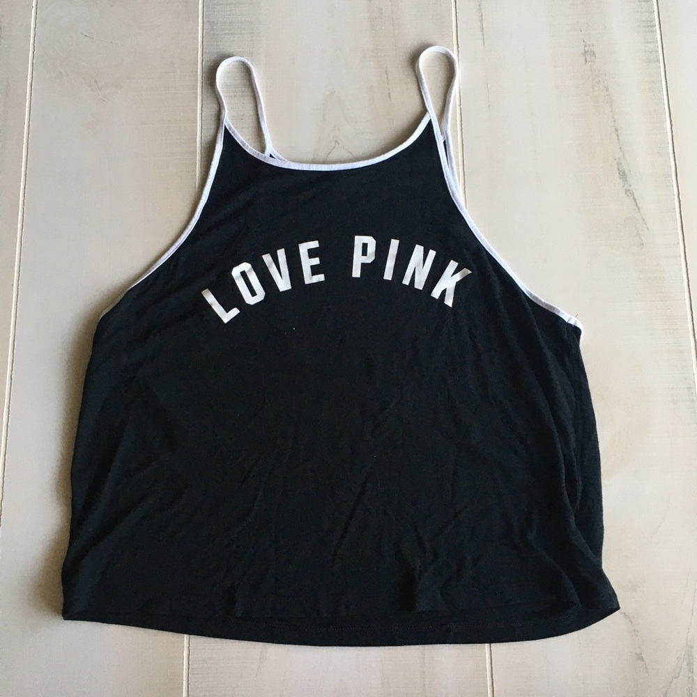 Pink/VS tank top